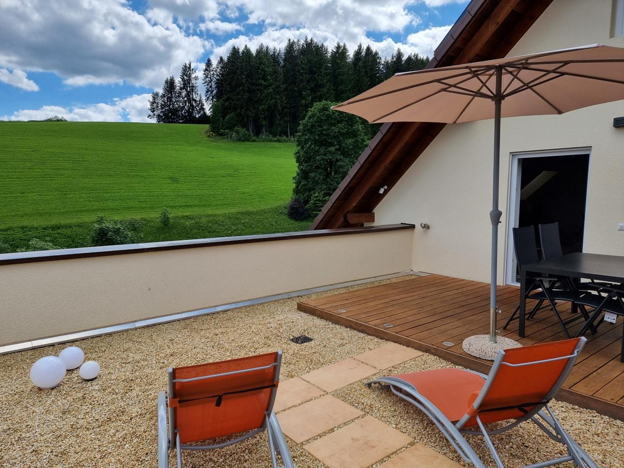 Ferienwohnung am Bach Unterkirnach Exterior foto